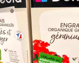 Engrais pour tomates et géraniums, utilisables en agriculture biologique. Idéal pour éviter les dégâts des saints de glace sur vos plantes.